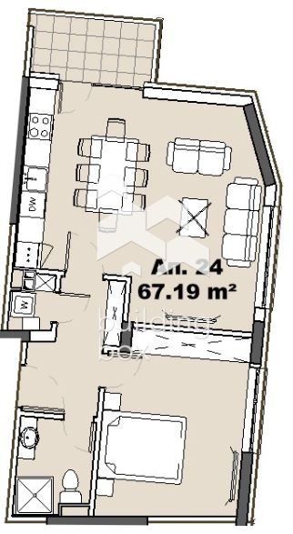 In vendita  1 camera da letto Sofia , Kniagevo , 80 mq | 42282575 - Immagine [12]