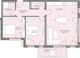 2 bedroom Ostromila, Plovdiv 8