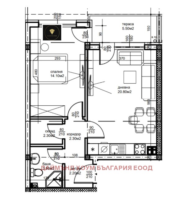 For Sale  1 bedroom Plovdiv , Belomorski , 67 sq.m | 51398808 - image [4]