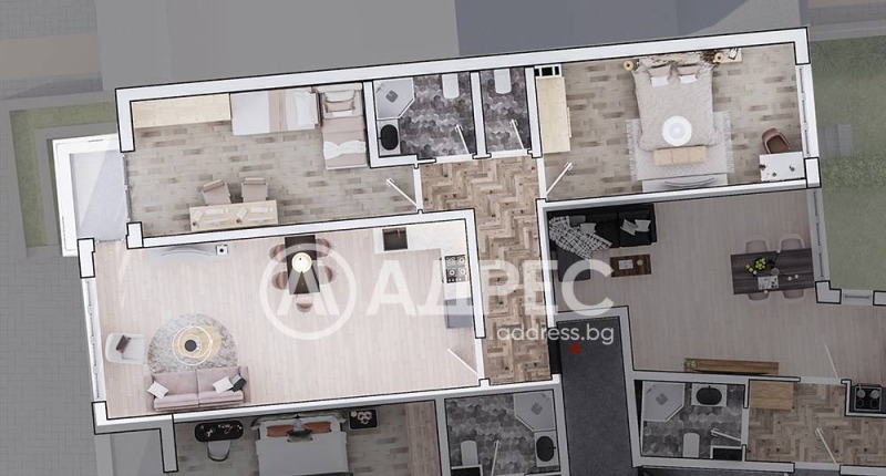 Продава 3-СТАЕН, гр. София, Стрелбище