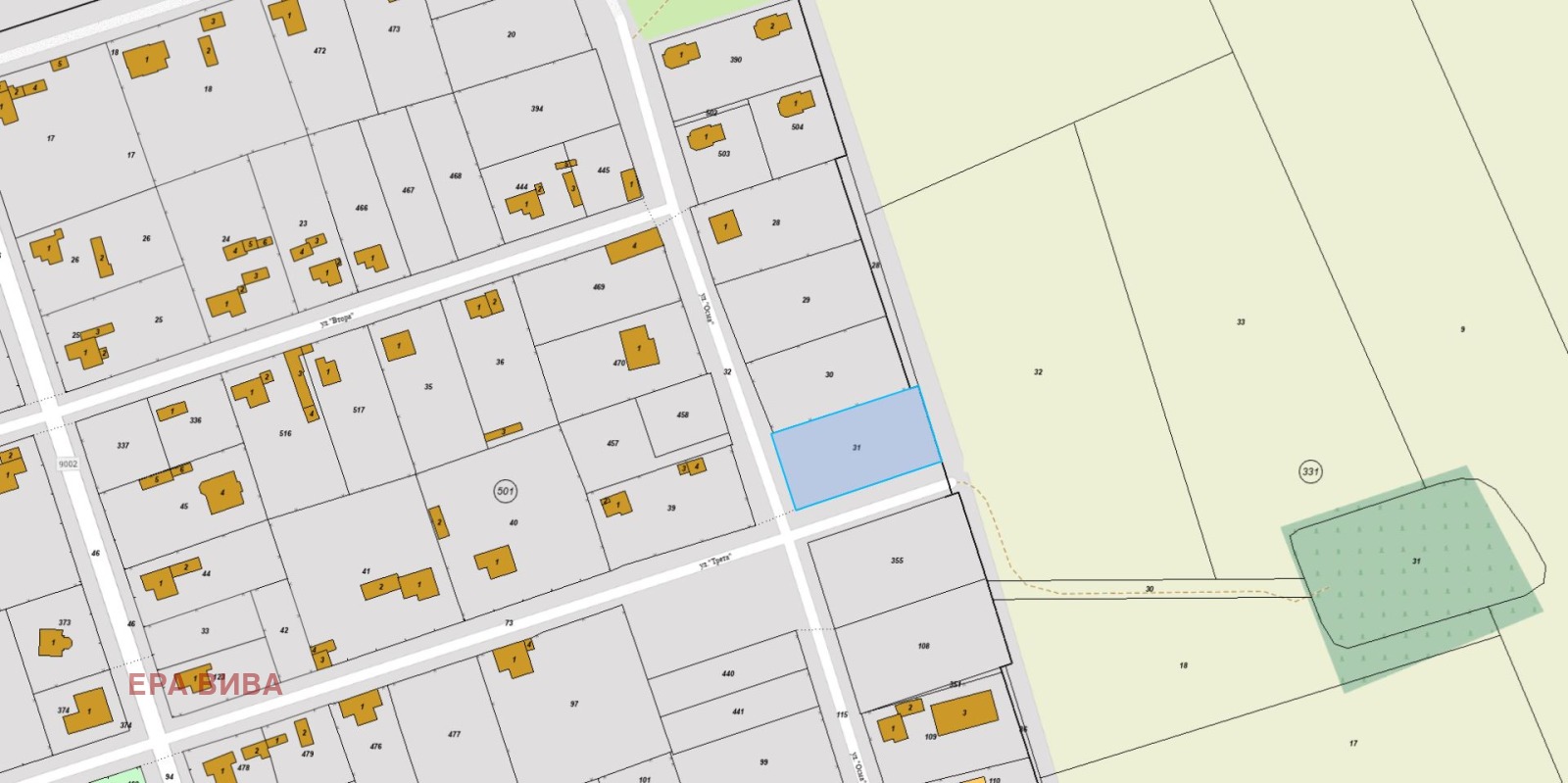 Продава ПАРЦЕЛ, с. Царичино, област Добрич, снимка 3 - Парцели - 54355337