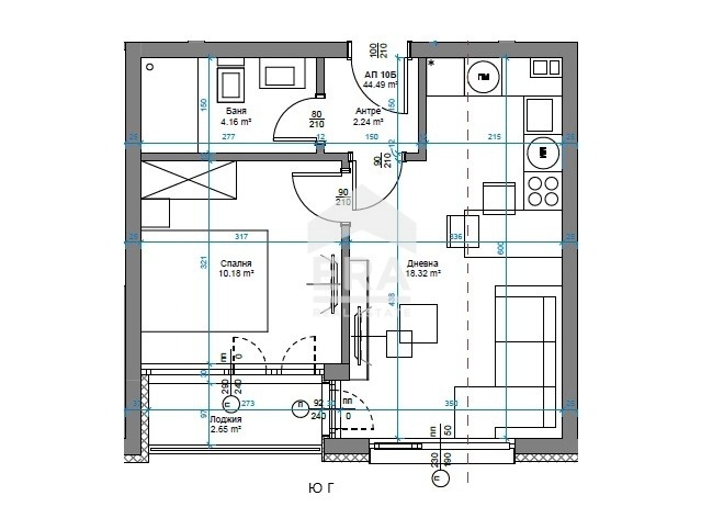 Продава 2-СТАЕН, гр. Варна, Изгрев, снимка 10 - Апартаменти - 55666108