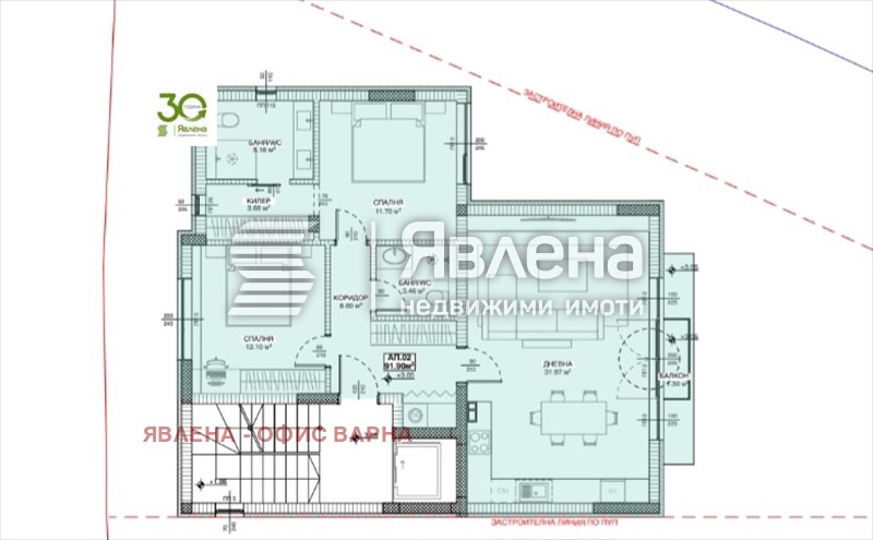 Продава 3-СТАЕН, гр. Варна, к.к. Св.Св. Константин и Елена, снимка 4 - Апартаменти - 52959086