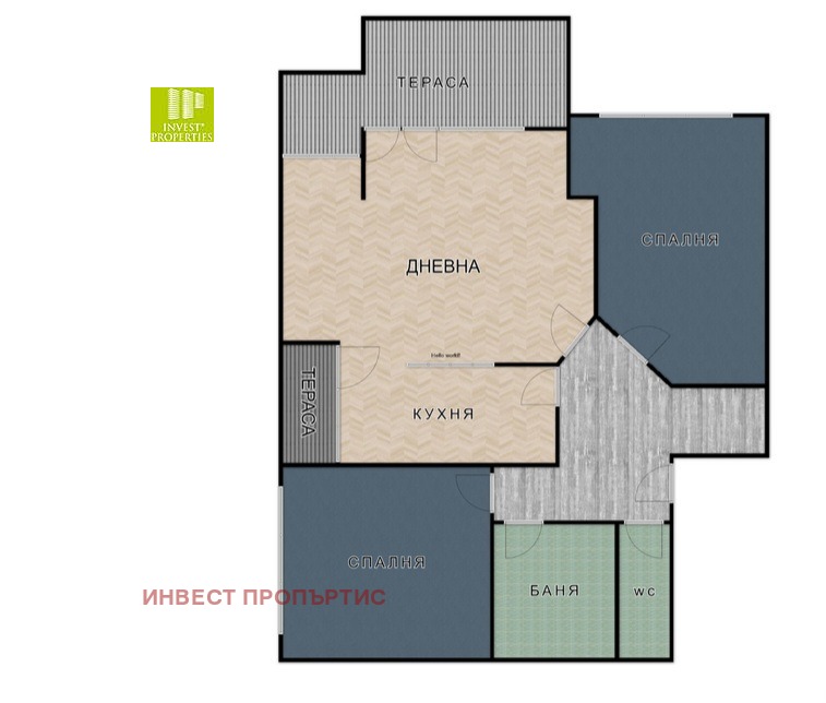 Продава 3-СТАЕН, гр. София, Редута, снимка 16 - Апартаменти - 54024136