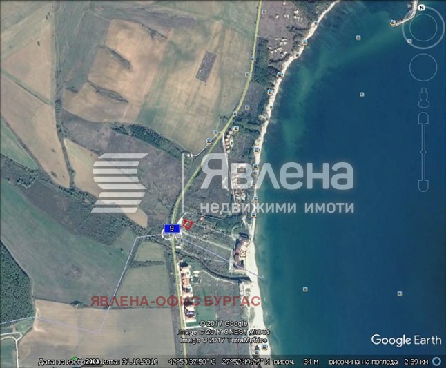 Продава ПАРЦЕЛ, гр. Обзор, област Бургас, снимка 4 - Парцели - 54416697