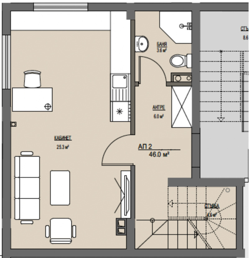 Продава 3-СТАЕН, гр. София, Горна баня, снимка 13 - Aпартаменти - 49311425