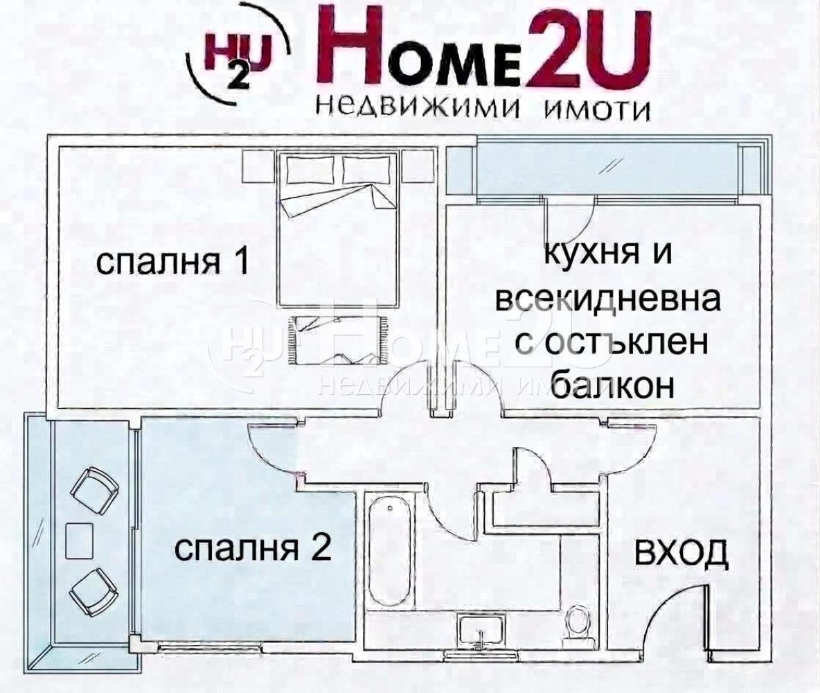 Продава 3-СТАЕН, гр. София, Гео Милев, снимка 13 - Апартаменти - 54491971