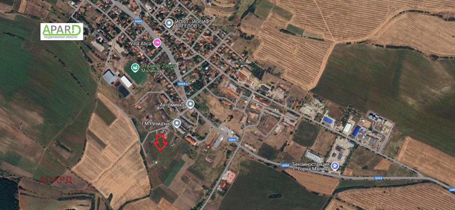 Продава ПАРЦЕЛ, с. Горна Малина, област София област, снимка 2 - Парцели - 53858318