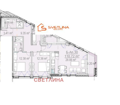 Продава 3-СТАЕН, гр. София, 7-ми 11-ти километър, снимка 15 - Aпартаменти - 47448803