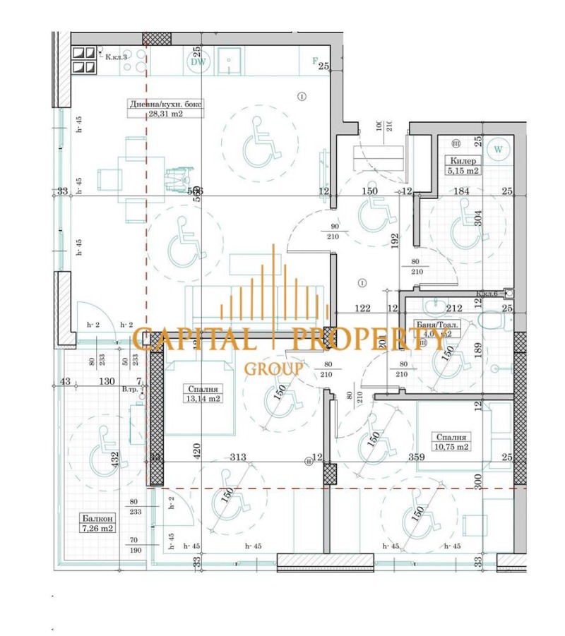 Na sprzedaż  2 sypialnie Warna , Lewski 2 , 102 mkw | 90096356