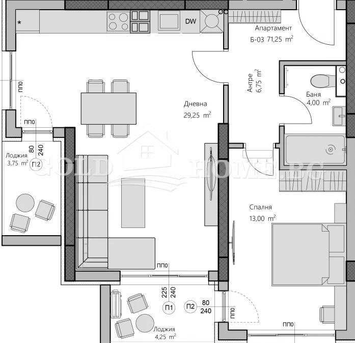 Продава 2-СТАЕН, гр. Пловдив, Христо Смирненски, снимка 3 - Апартаменти - 52390932