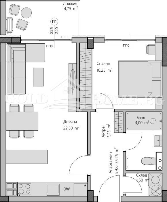 Продава 2-СТАЕН, гр. Пловдив, Христо Смирненски, снимка 2 - Апартаменти - 52390932