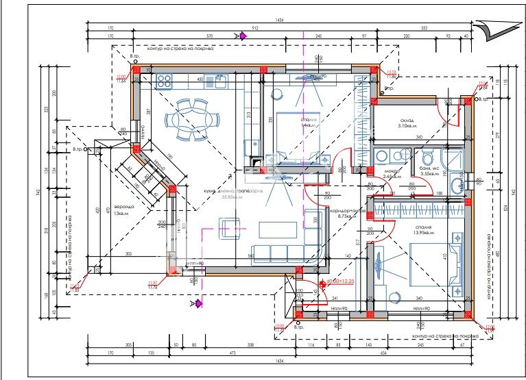Продава КЪЩА, с. Тръстиково, област Бургас, снимка 9 - Къщи - 54189726