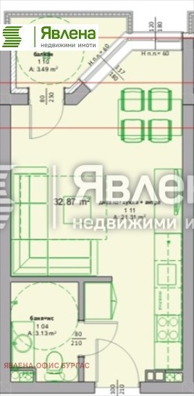 Продава  1-стаен област Бургас , гр. Поморие , 38 кв.м | 40178865 - изображение [2]