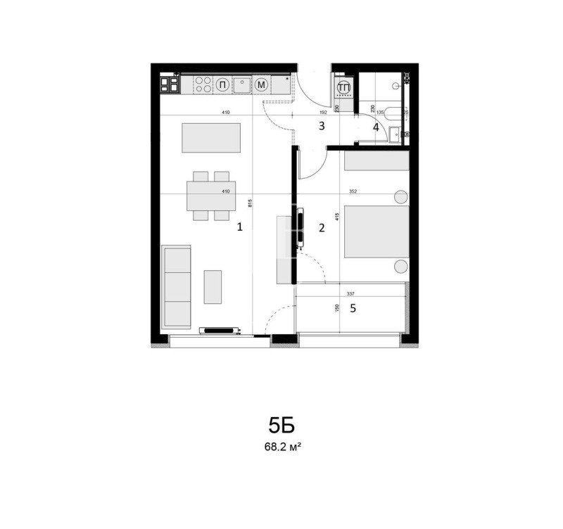 De vânzare  1 dormitor Sofia , Vitoșa , 68 mp | 40775347 - imagine [5]