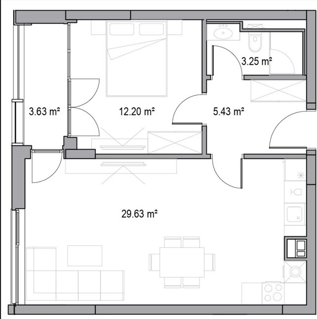 Zu verkaufen  1 Schlafzimmer Plowdiw , Hristo Smirnenski , 74 qm | 27689446 - Bild [2]