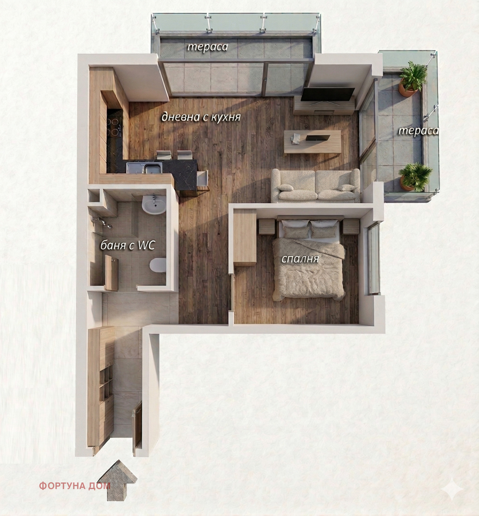 Продава 2-СТАЕН, гр. Сандански, област Благоевград