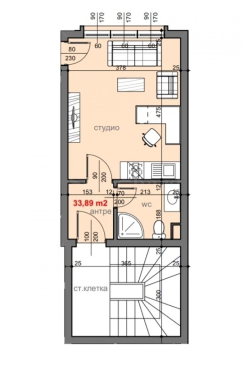 Продава 1-СТАЕН в област Бургас, гр. Несебър - 33 кв.м / 54 000 € » 105 614.82 лв., СТОУНХАРД ПРЕМИЪР В СТРАНАТА И ЧУЖБИНА
