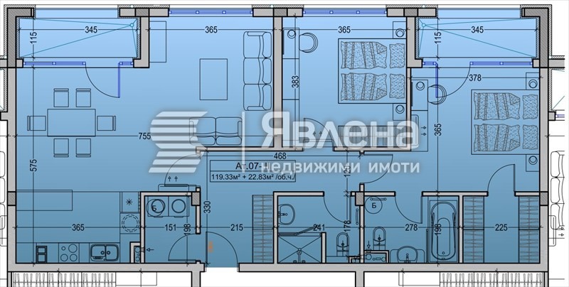 Продава 3-СТАЕН, гр. София, Драгалевци, снимка 11 - Апартаменти - 54208849