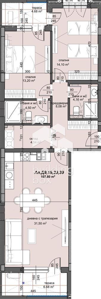 Продава 3-СТАЕН, гр. Пловдив, Тракия, снимка 2 - Апартаменти - 55189427