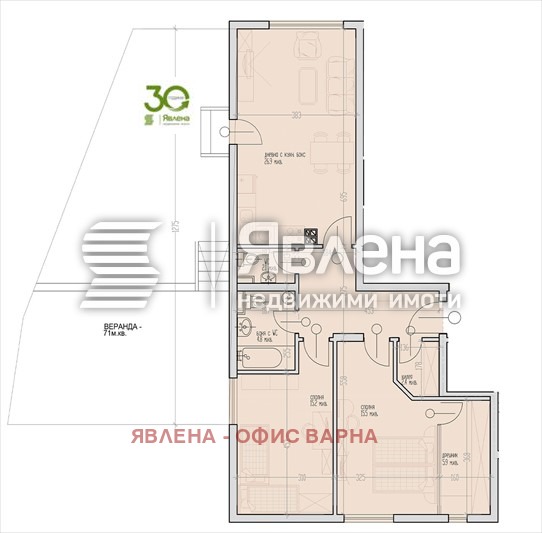 Продава 3-СТАЕН, гр. Варна, Виница, снимка 9 - Апартаменти - 56743671