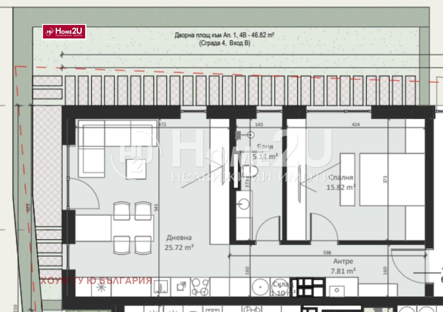Продава 2-СТАЕН, гр. София, Малинова долина, снимка 4 - Апартаменти - 55125541