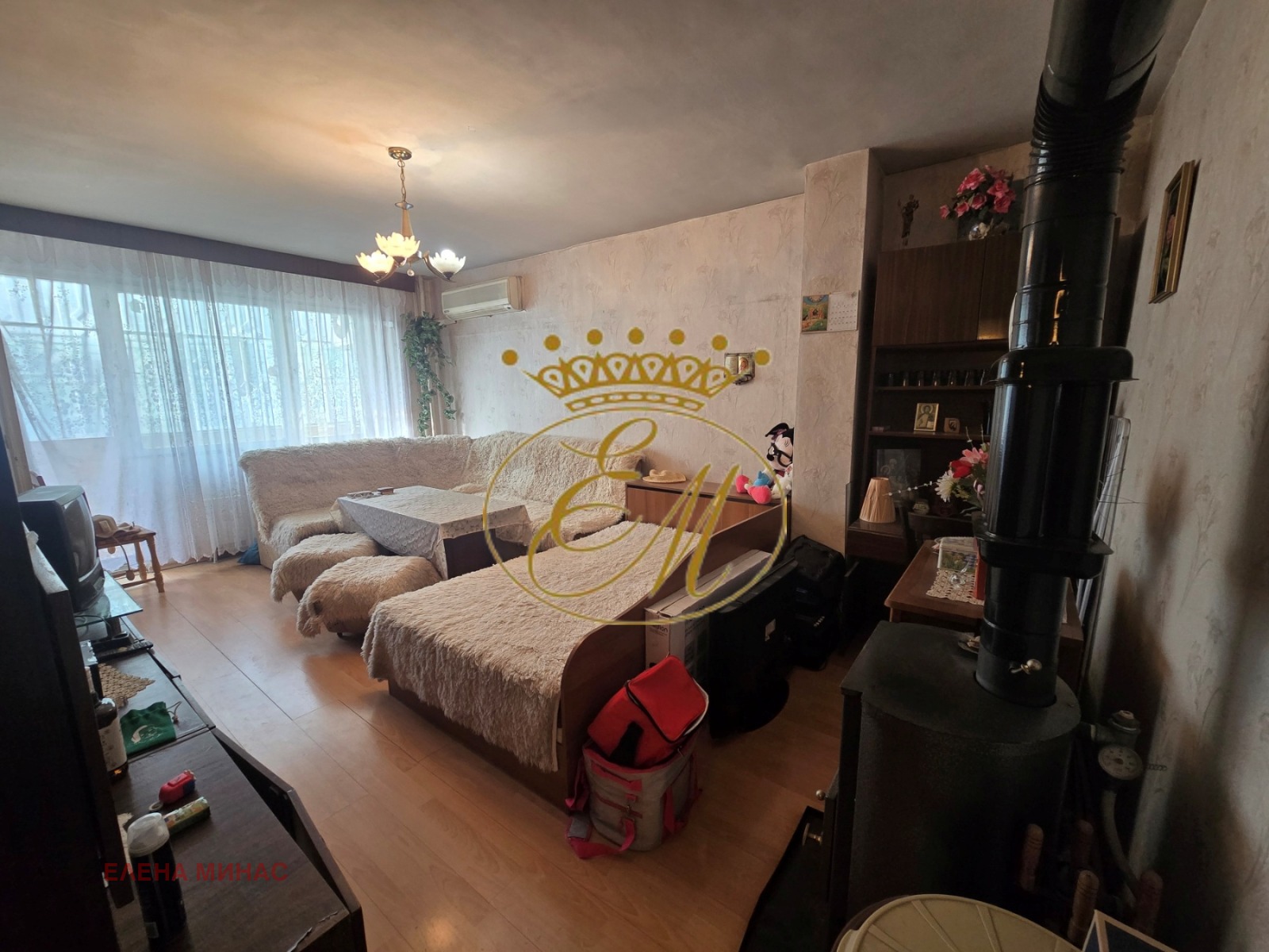 Продава 2-СТАЕН, гр. Шумен, Пазара, снимка 3 - Апартаменти - 56373419