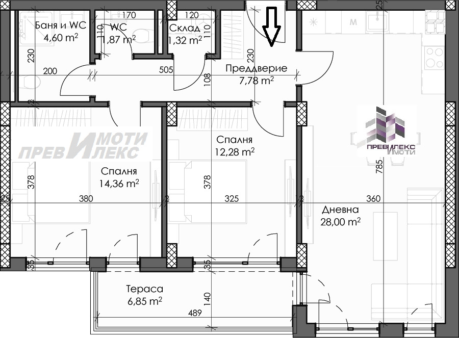 Продава 3-СТАЕН, гр. Пловдив, Каменица 2
