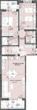 Продава  3-стаен град Пловдив , Тракия , 127 кв.м | 23199066 - изображение [2]