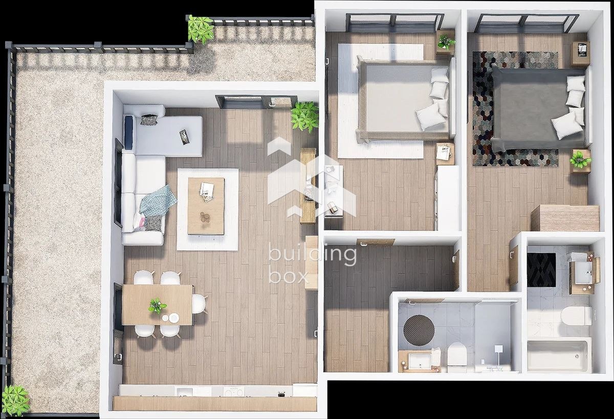 Продава 3-СТАЕН, гр. Пловдив, Христо Смирненски, снимка 3 - Апартаменти - 55118793