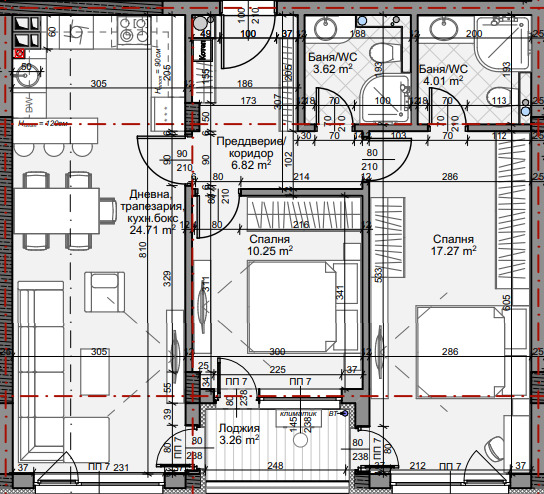 Продава 3-СТАЕН, гр. София, Младост 2, снимка 3 - Апартаменти - 44991248