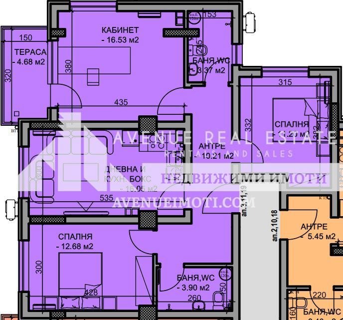 Na prodej  2 ložnice Plovdiv , Mladežki Chalm , 113 m2 | 33061761 - obraz [2]