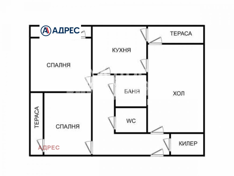 На продаж  2 спальні Варна , Чайка , 100 кв.м | 35642790 - зображення [5]