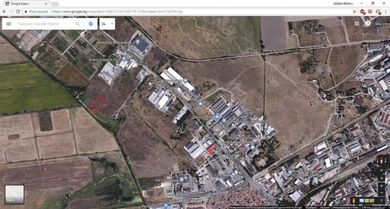 For Sale  Plot Plovdiv , Industrialna zona - Sever , 4000 sq.m | 79093576 - image [3]