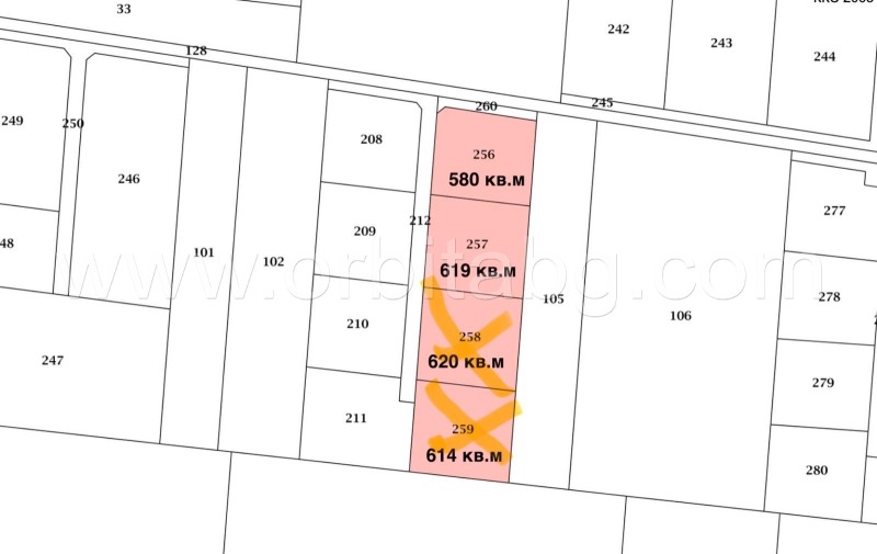 Продава ПАРЦЕЛ, с. Хераково, област София област, снимка 1 - Парцели - 49315478