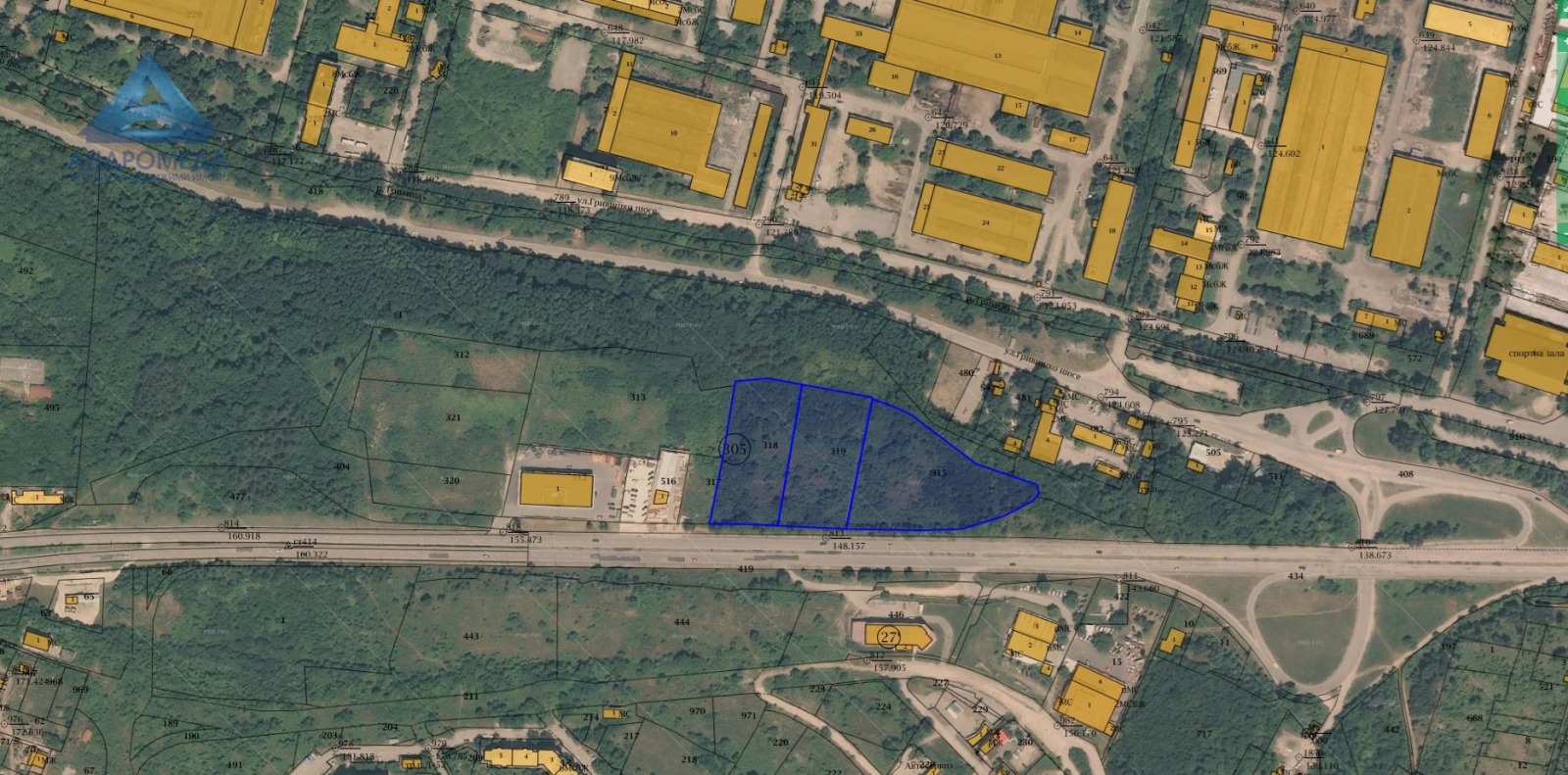 Продава ПАРЦЕЛ, гр. Плевен, Индустриална зона, снимка 11 - Парцели - 47038001