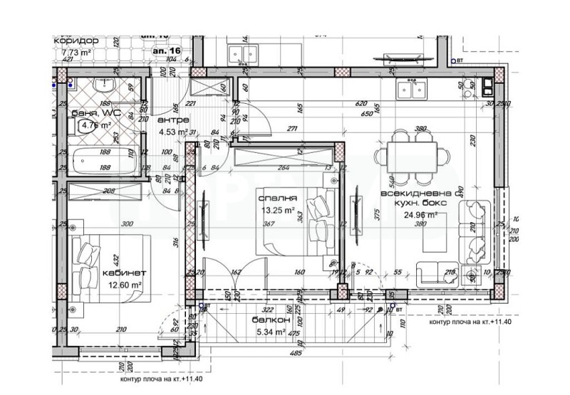 Продается  2 спальни Варна , Виница , 93 кв.м | 95276143 - изображение [5]