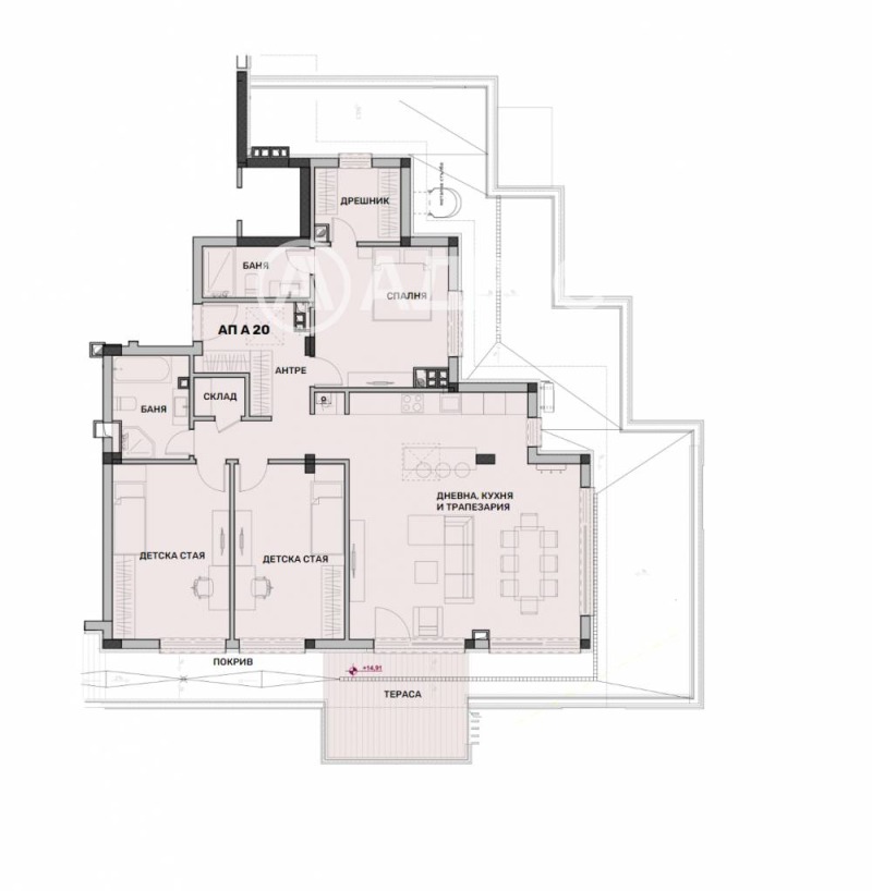 Продава МНОГОСТАЕН, гр. София, Манастирски ливади, снимка 4 - Апартаменти - 53323154
