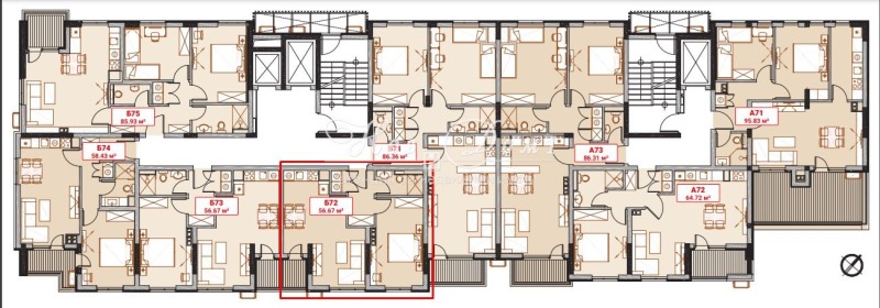 Продава 2-СТАЕН, гр. София, Младост 4, снимка 5 - Aпартаменти - 47591280