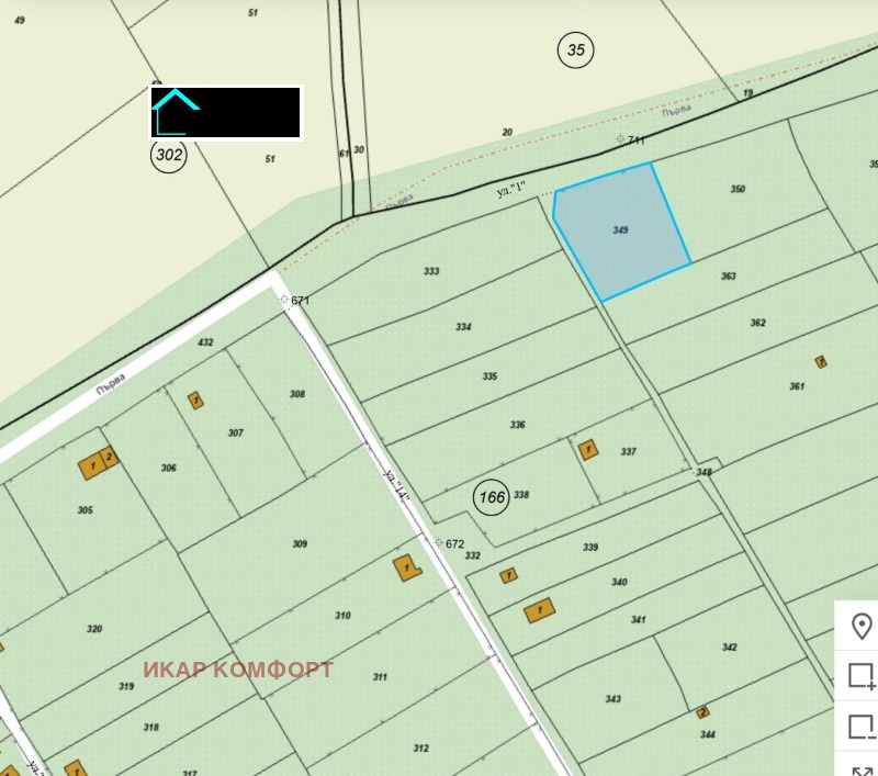 Продава  Парцел, град Русе, в.з. Русофили • 10 500 EUR • ID 20479042 — holmes.bg - [1] 
