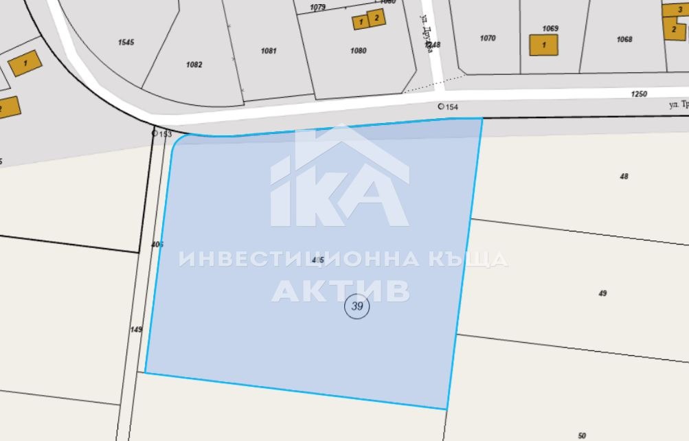 Продава ПАРЦЕЛ, с. Граф Игнатиево, област Пловдив