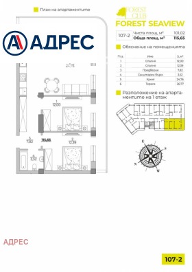 2 υπνοδωμάτια κ.κ. ΤΣαικα, Βαρνα 4