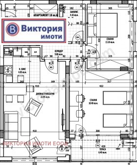 3-стаен град Велико Търново, Картала 1