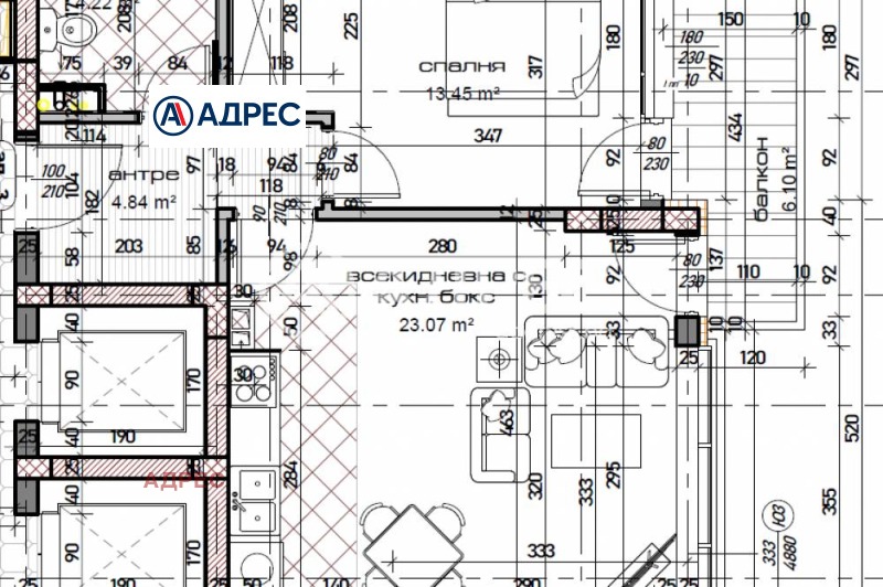 Na prodej  1 ložnice Varna , Mladost 1 , 76 m2 | 20641441 - obraz [3]