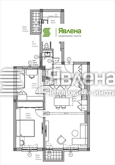 Продава 3-СТАЕН, гр. София, Оборище, снимка 16 - Апартаменти - 55319097