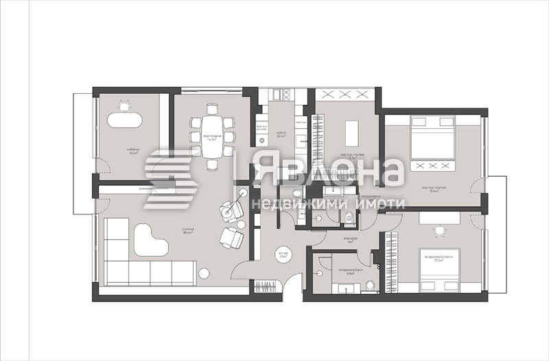 Продава 4-СТАЕН, гр. София, Изгрев, снимка 3 - Апартаменти - 52667861