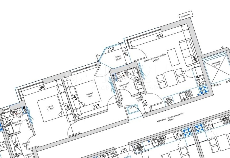 Продава  3-стаен град Варна , м-т Пчелина , 69 кв.м | 73261237 - изображение [3]