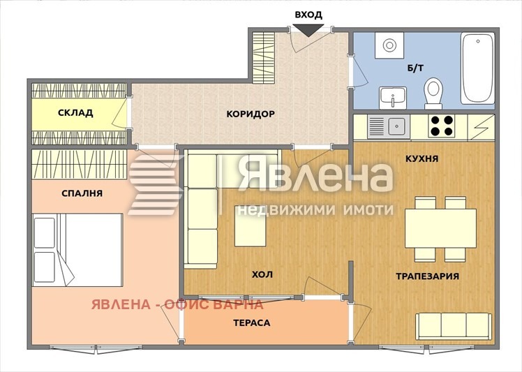 Продава 2-СТАЕН, гр. Варна, Галата, снимка 13 - Aпартаменти - 48580346