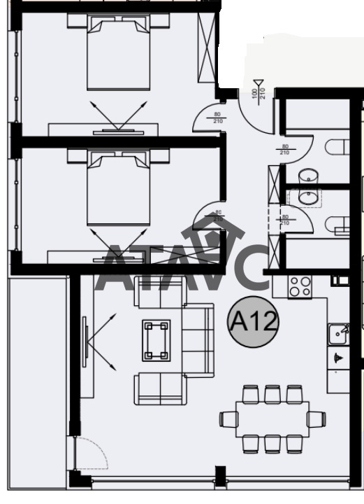 Продава 3-СТАЕН, гр. Пловдив, Кършияка, снимка 2 - Апартаменти - 53494842
