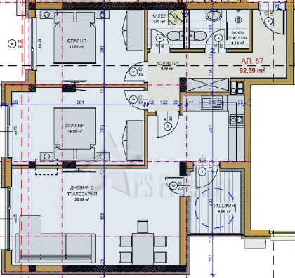 Продава 3-СТАЕН, гр. Стара Загора, Железник - център, снимка 2 - Апартаменти - 54617610